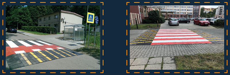 Próg drogowy zwalniający płytowy U-16b