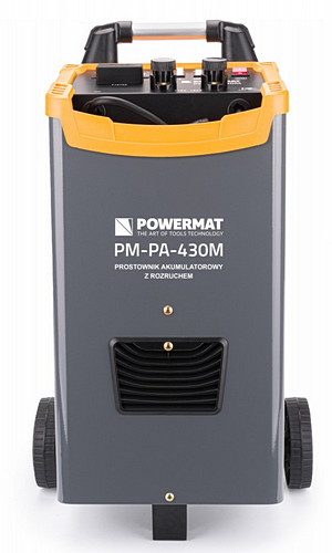 Prostownik akumulatorowy z rozruchem 400A 12/24V PM-PA-430M