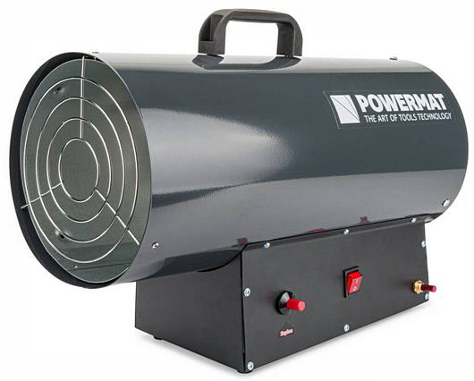 Nagrzewnica dmuchawa gazowa z reduktorem zestaw 45kW PM-NAG-45GN Powermat