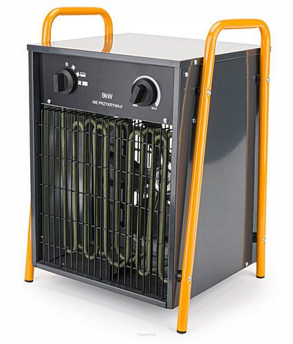 Nagrzewnica elektryczna nadmuchowa 9KW 400V PM-NAG-9EDN Powermat