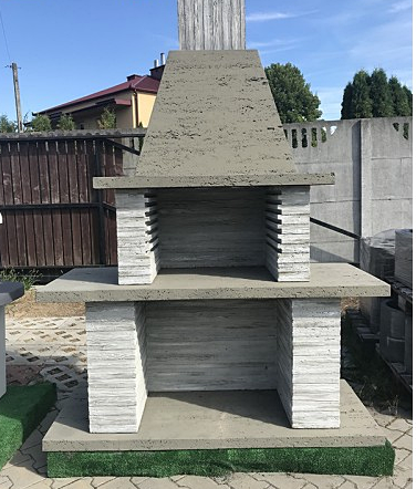 Grill betonowy Tryton Nowoczesny K15