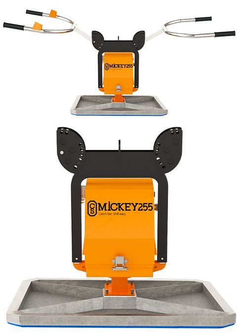 Chwytak próżniowy elektryczny do prac brukarskich Catchshift Mickey 255 230V