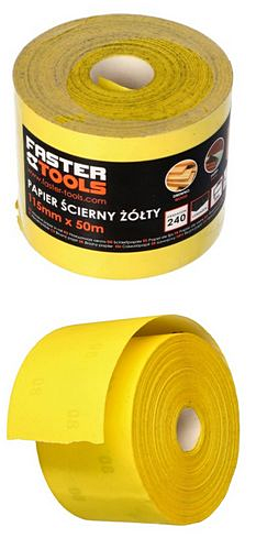 Papier ścierny w rolce do szlifowania gipsu 50 m Gipex "GIPEX" EGA