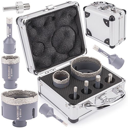 Zestaw otwornic koronek otwornica diamentowa M14 PM-ZOD-6T Powermat