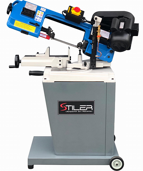 Przecinarka do cięcia stali lub drewna taśmowa STILER BS 128 HDR 230V 
