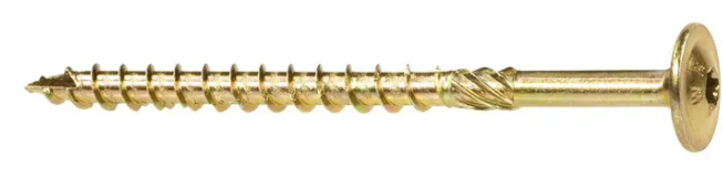 Wkręty ciesielskie do drewna z łbem podkładkowym WKCP-06280  6,0 x 280  Wkrętmet 50 szt