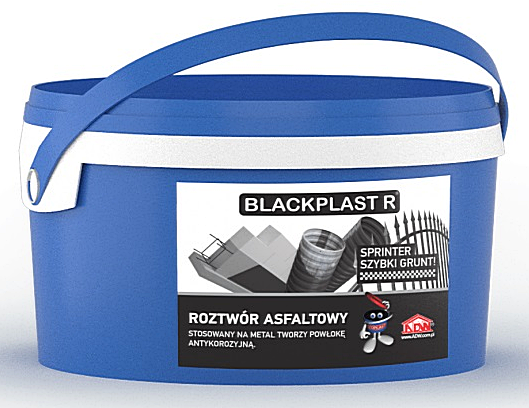 Roztwór asfaltowy szybki grunt BLACKPLAST R  Izoplast