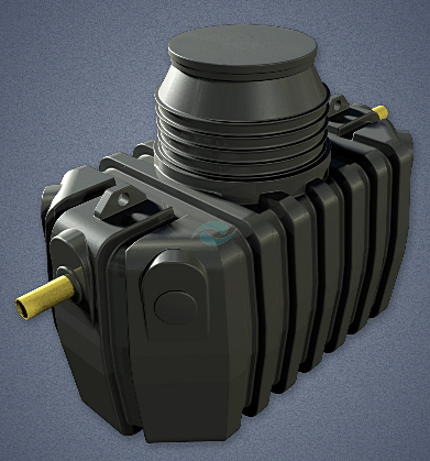 Zbiornik na deszczówkę polietylenowy 2000 litrów serii FGS Rain Box 2000