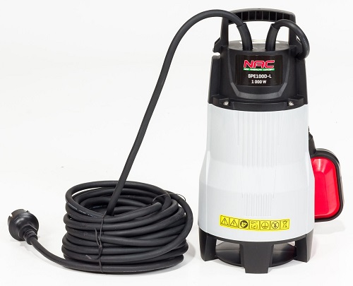 Pompa zatapialna do brudnej wody SPE100D-L 1000W Nac
