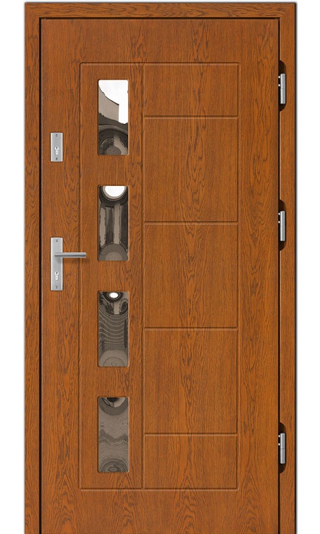 Drzwi zewnętrzne płycinowe model Z 054 grubość 75mm Dallas współczynnik u-0,80