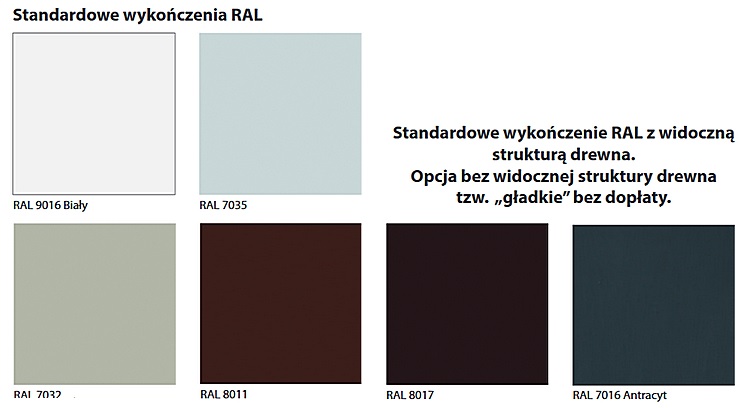 Drzwi zewnętrzne płycinowe typ W 112 Inox/czarna szyba grubości 75mm współczynnik u-0.80 Dallas