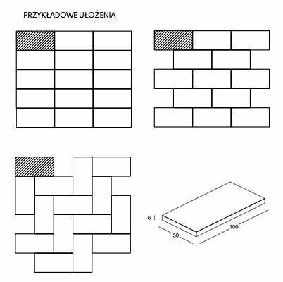 Kostka brukowa dekoracyjna Geneva