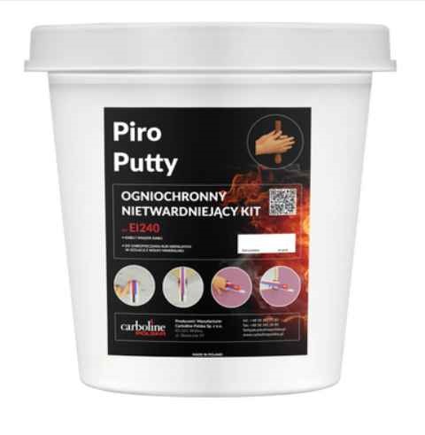 Ogniochronny kit nietwardniejący Piro Putty