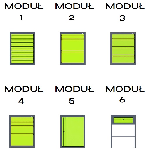 Stół warsztatowy stalowy z drewnianym blatem DK.STW.130 130x75 cm
