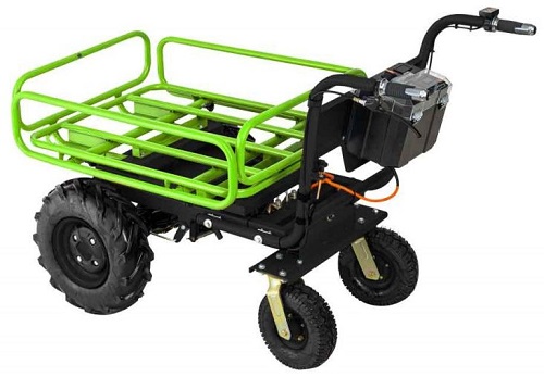 Wózek transportowy taczka elektryczna ZI-EWB350 Zipper