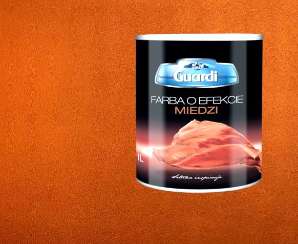 Farba imitująca miedź Francesco Guardi Collezione Lakma