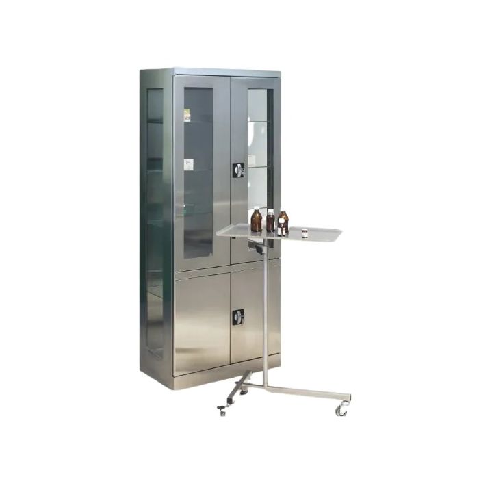 Szafka medyczna ze stali nierdzewnej SMLN 114 Malow