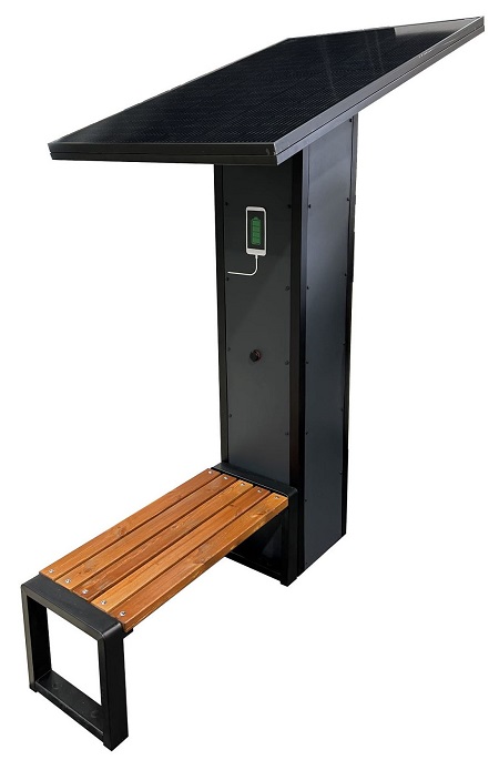 Ławka solarna przysiadka Solare II