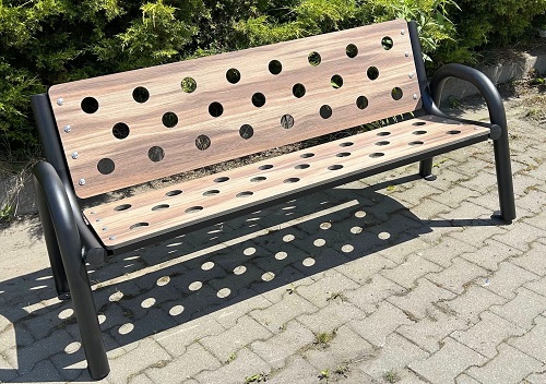 Ławka ogrodowa miejska Primario HPL 200cm