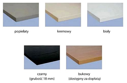Biurko medyczne do gabinetu lekarskiego ze stopkami regulacyjnymi ZBM 304 Malow