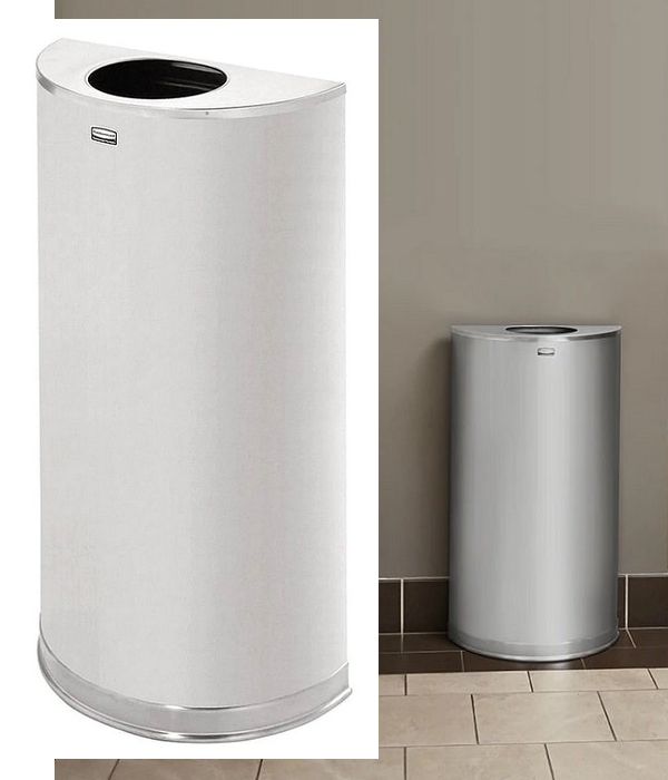 Kosz wewnętrzny pojemnik na odpady Open Top 45L Stainless Steel Rubbermaid