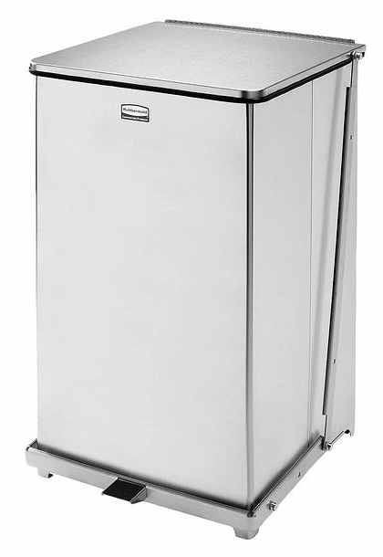 Kosz wewnętrzny ogniotrwały Defenders SQ STEP Container 90L stainles ssteel Rubbermaid