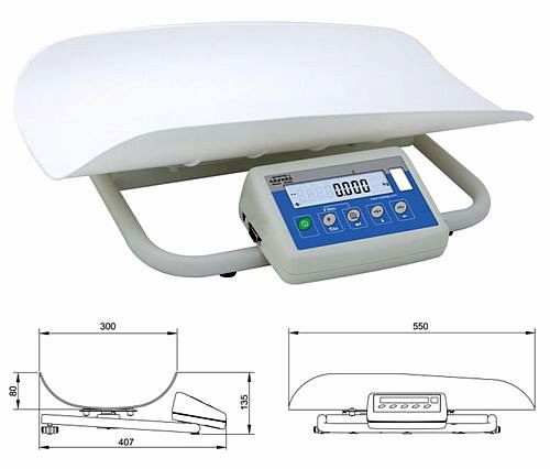 Waga niemowlęca C315.6/15.D-1 Radwag