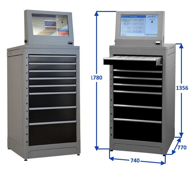 Szafa wydawcza automat do dystrybucji narzędzi Master kat 70101 Jotkel