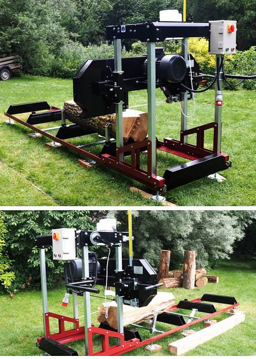 Trak taśmowy elektryczny Timberland TMC 660S z osłoną taśmy Optimat