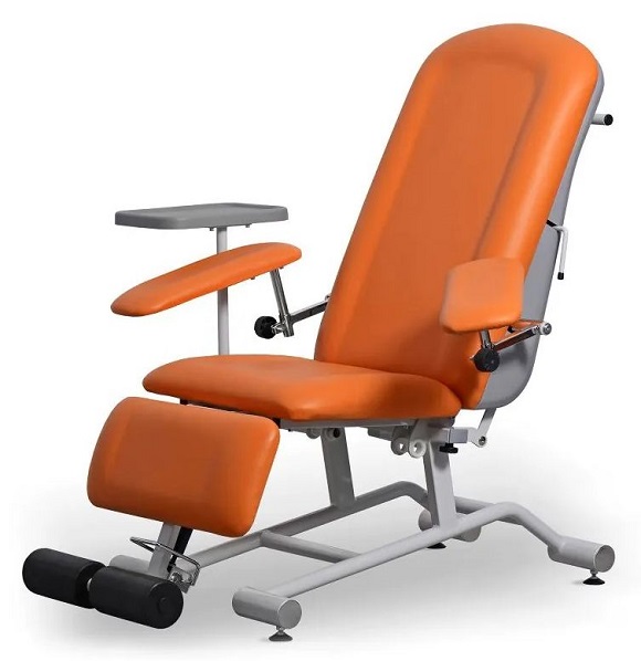 Fotel zabiegowy do badań i pobrań krwi FoZa Basic Plus UBM