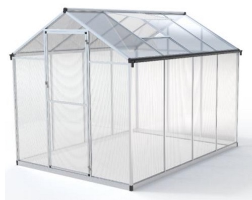 Szklarnia ogrodowa z aluminium i poliwęglanu typ SK