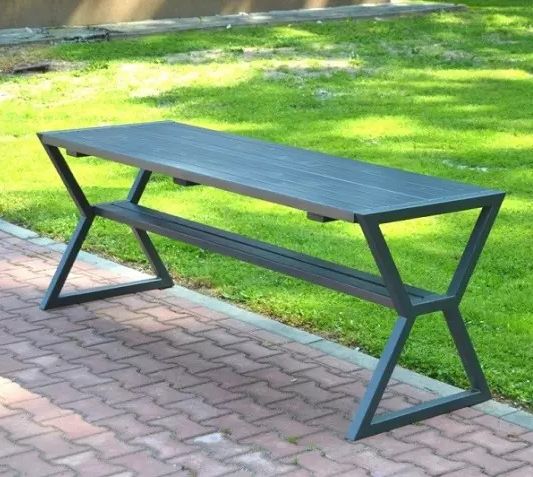 Stół stalowy tarasowy ogrodowy Klepsydra W216 Wamar