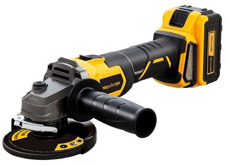 Akumulatorowa szlifierka kątowa 125mm w zestawie z akumulatorem i ładowarką AKU-125S/20V-4Ah Adler