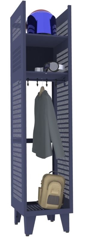 Szafa metalowa strażacka wentylowana STRN300/1 WEN