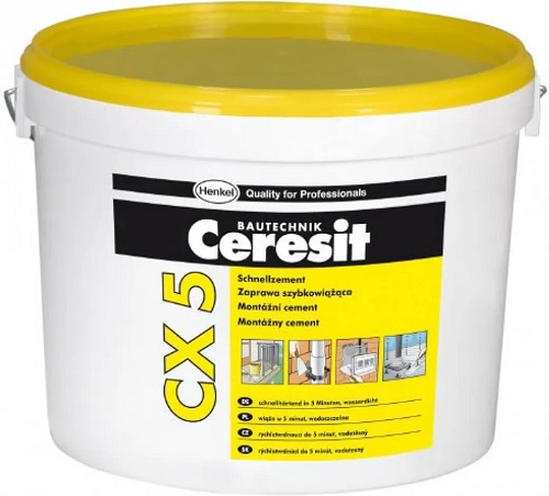 Zaprawa szybkowiążąca montażowa CX5 5KG