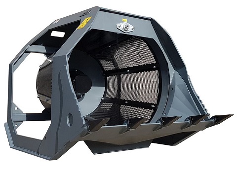 Łyżka przesiewająca CBR 6 do przesiewania gleby i selekcji kruszyw CM