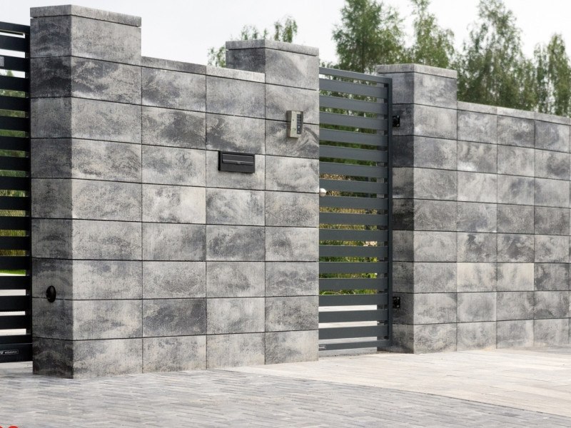 Ogrodzenia modułowe ROMA Horizon aranżacja