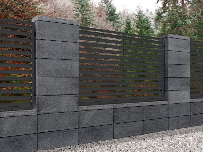 Ogrodzenie roma perfect aranżacja