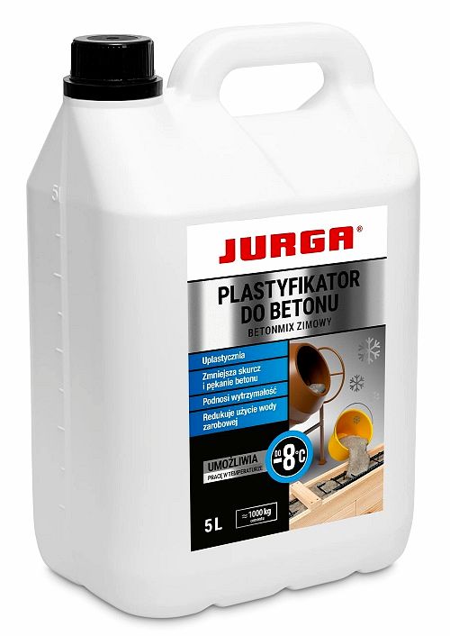 Plastyfikator do betonu zimowy Betonmix 1L Jurga