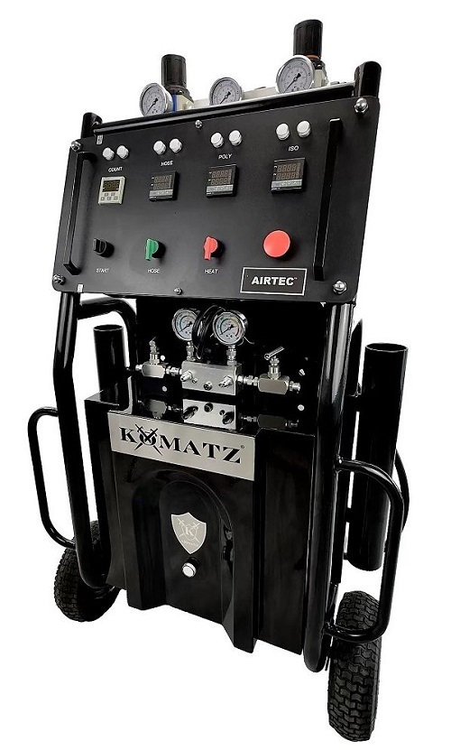 Agregat pneumatyczny do natrysku piany AIRTEC Komatz