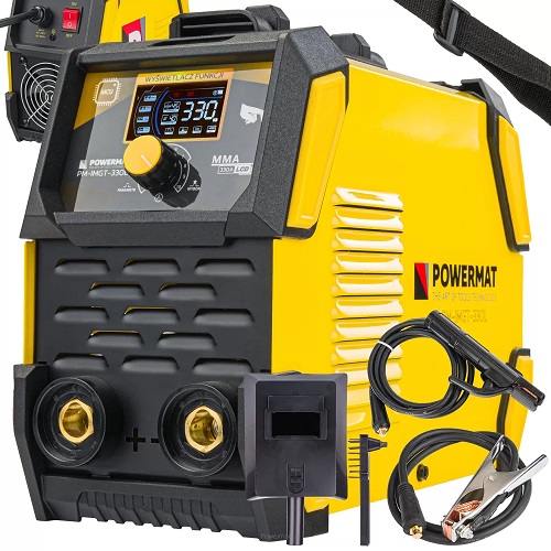 Spawarka inwertorowa inwerterowa LCD MMA PULSE TIG-LIFT 330A IGBT PM1265 Powermat