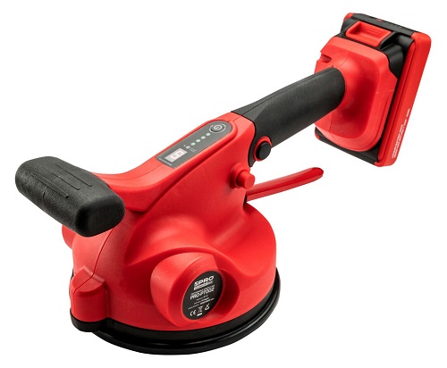 Przyssawka wibracyjna akumulatorowa do układania płytek maxi PRO