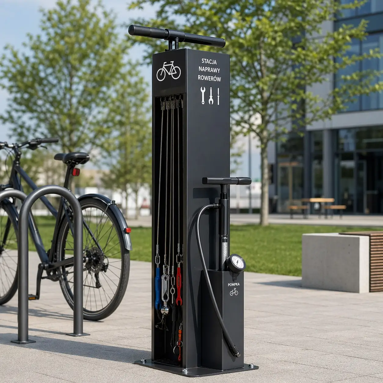 Stacja naprawy rowerów – jak zwiększyć komfort rowerzystów w Twojej lokalizacji?